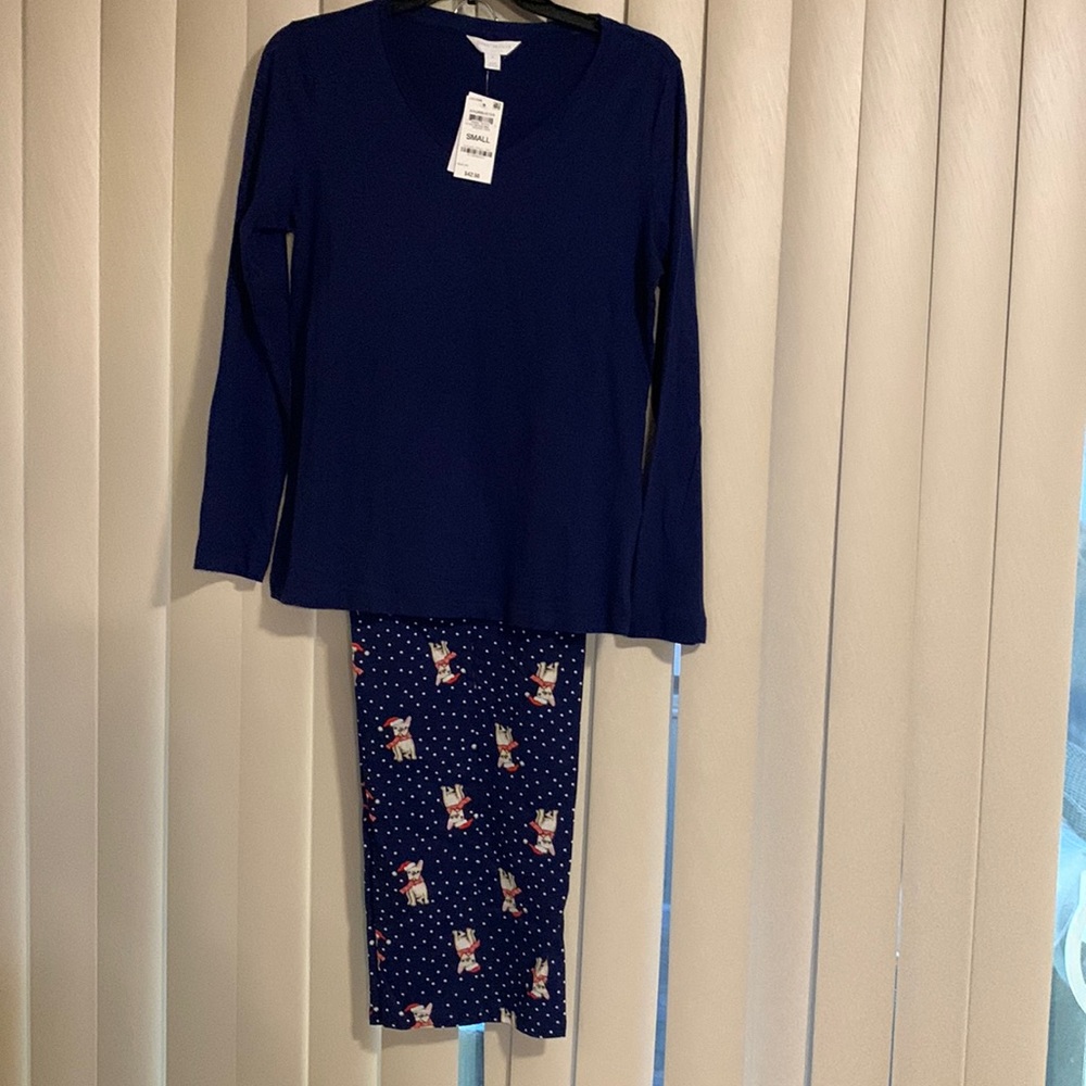 Brand New pajamas in navy color